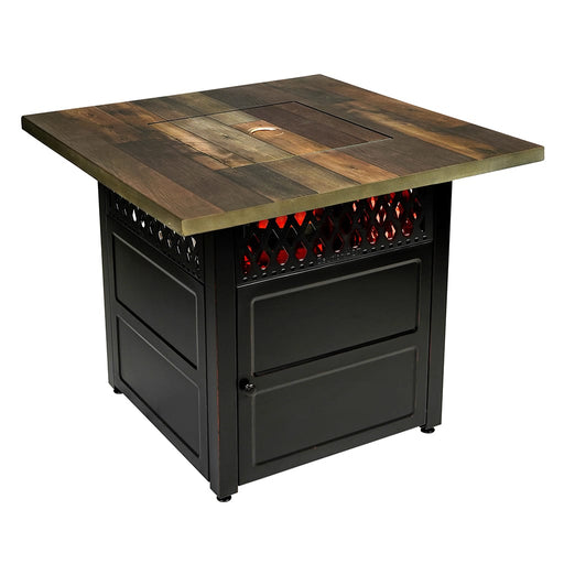 Endless Summer Fire Pit Table Endless Summer Harris Dual Heat Gas Outdoor Fire Pit Table/Patio Heater Mr. Bar-B-Q