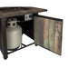 Endless Summer Fire Pit Table Endless Summer, The Burlington, LP Gas Outdoor Fire Pit Table Mr. Bar-B-Q