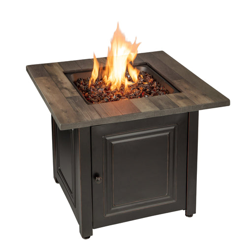 Endless Summer Fire Pit Table Endless Summer, The Burlington, LP Gas Outdoor Fire Pit Table Mr. Bar-B-Q