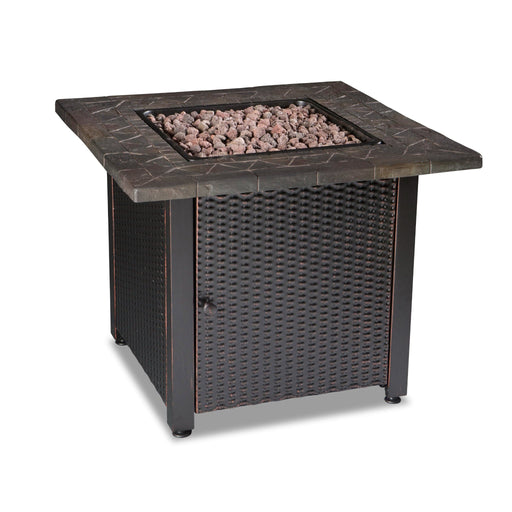 Endless Summer Fire Pit Table Gas Outdoor Fire Pit Table Tile Mantel by Endless Summer Mr. Bar-B-Q