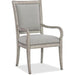 Hooker Furniture Arm Chair Hooker Furniture Boheme Colibri Vitton Upholstered Dining Arm Chair