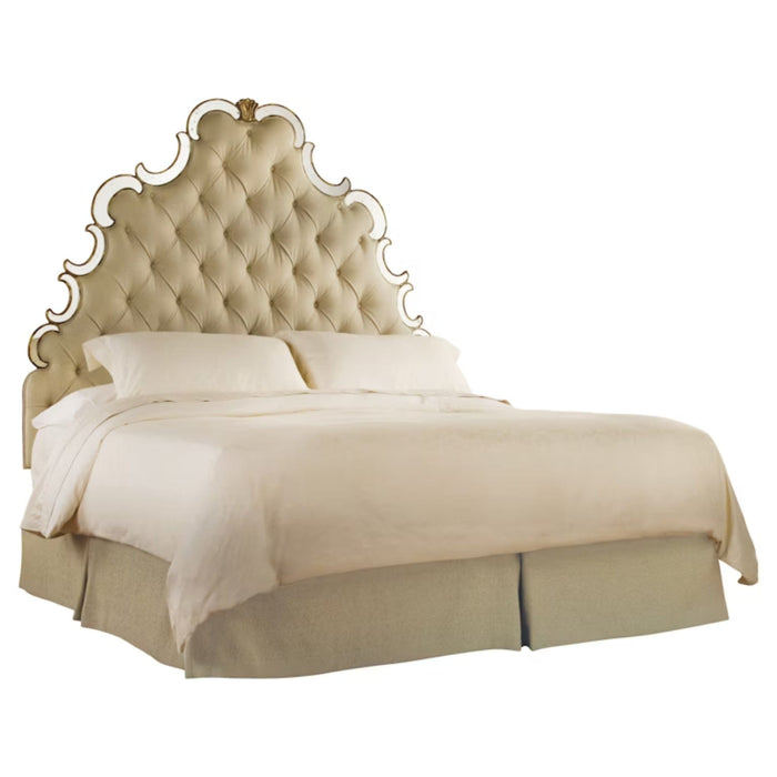 Hooker Furniture Bed Hooker Furniture Bedroom Sanctuary King Size Tufted Bed - Bling