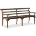 Hooker Furniture Bench Hill Country Helotes Rustic Dining Bench by Hooker Furniture