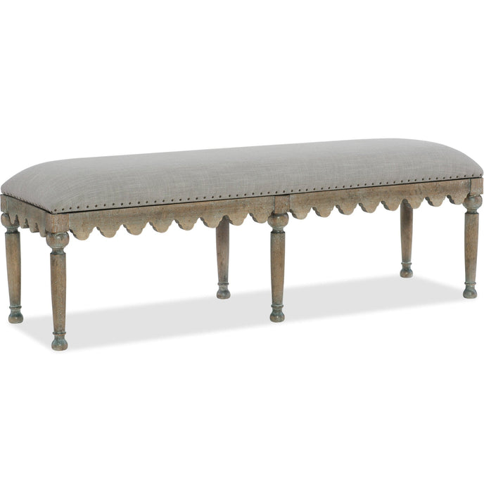 Hooker Furniture Bench Hooker Furniture Bedroom Boheme Madera Bed Backless Bench