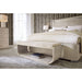 Hooker Furniture Bench Hooker Furniture Bedroom Modern Mood Light Wood Bed Bench