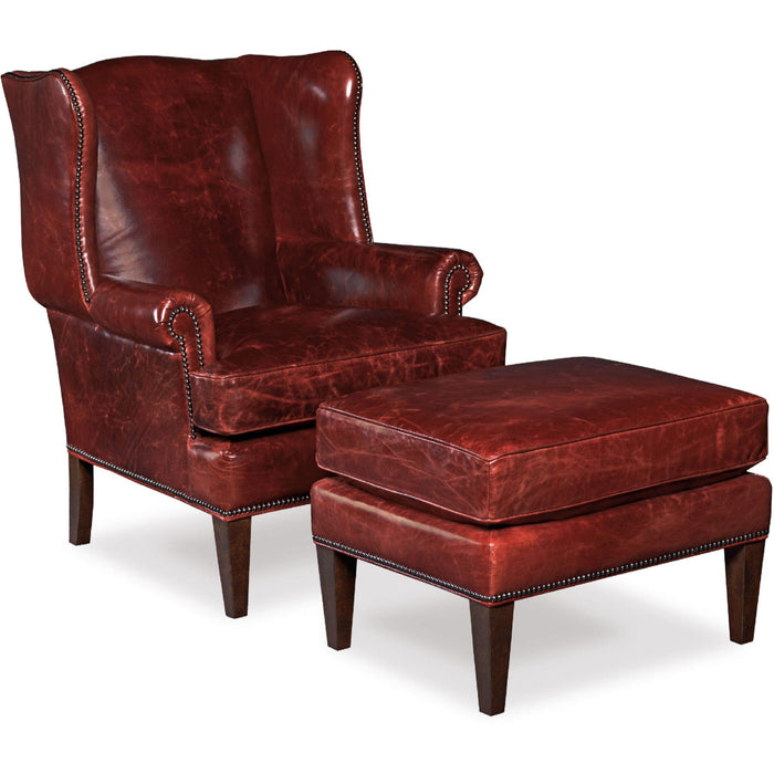 Hooker Furniture Chair Hooker Furniture Blakeley Club Red Accent Chair