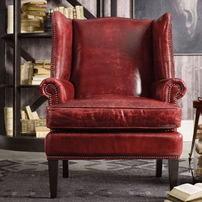 Hooker Furniture Chair Hooker Furniture Blakeley Club Red Accent Chair