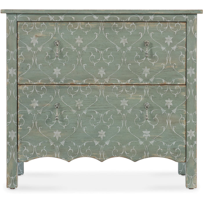 Hooker Furniture Chest Hooker Furniture Americana Two-Drawer Accent Chest