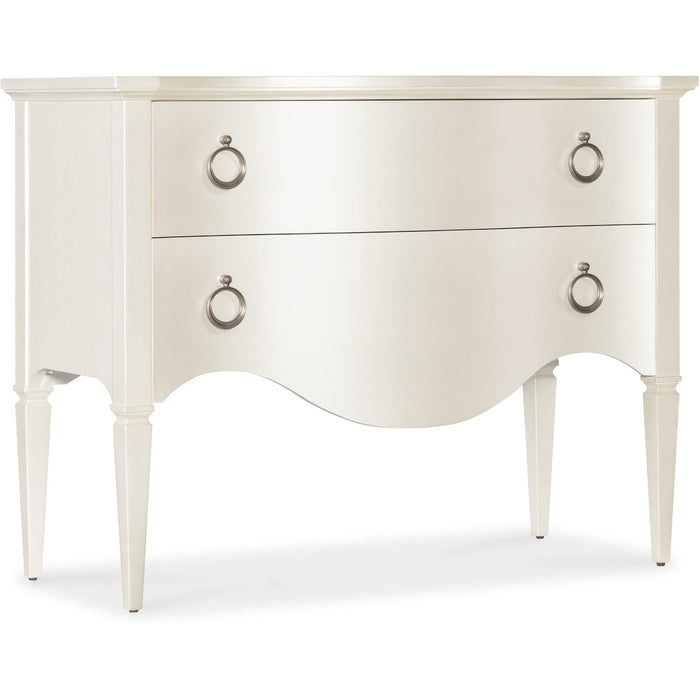 Hooker Furniture Chest Hooker Furniture Bella Donna Two-Drawer White Chest