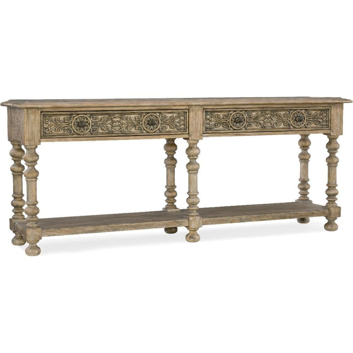 Hooker Furniture Console Hooker Furniture Bexar Leg Huntboard