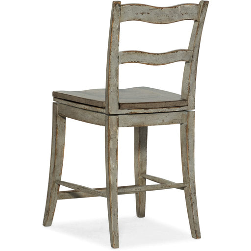 Hooker Furniture Counter Stool Hooker Furniture Alfresco La Riva Ladder Back Swivel Counter Stool