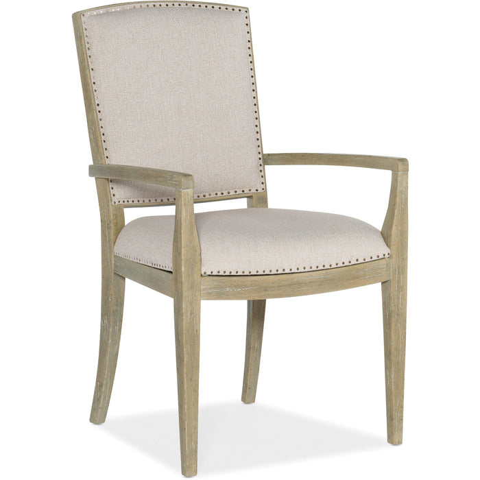 Hooker Furniture Dining Chair Casual Dining Surfrider Carved Back Dining Chair by Hooker Furniture