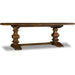 Hooker Furniture Dining Set Hooker Furniture Archivist Wood Extension Trestle Dining Table Set