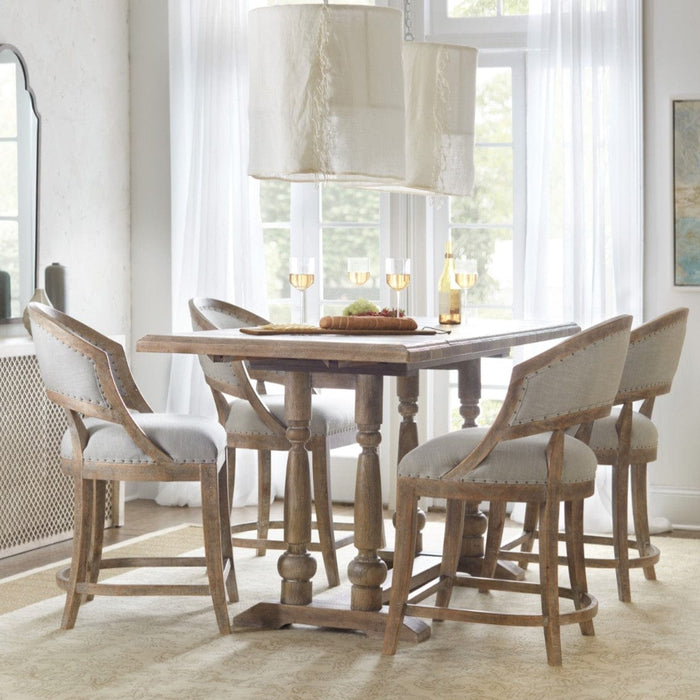 Hooker Furniture Dining Set Hooker Furniture Boheme Wood Counter Height Dining Table Set