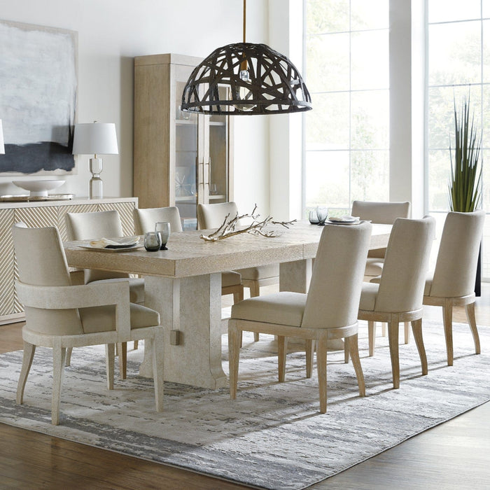 Hooker Furniture Dining Set Hooker Furniture Cascade Oak Wood Dining Table Set