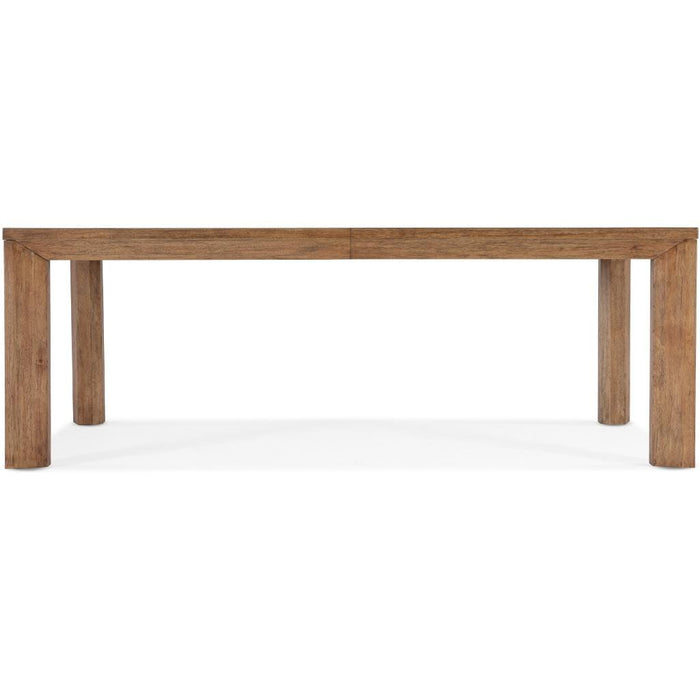 Hooker Furniture Dining Table Big Sky Rustic Dining Table with 24-inch Leaf by Hooker Furniture