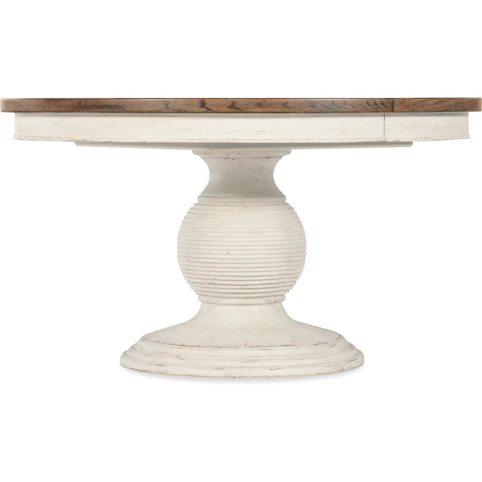 Hooker Furniture Dining Table White Hooker Furniture Americana Round Pedestal Dining Table