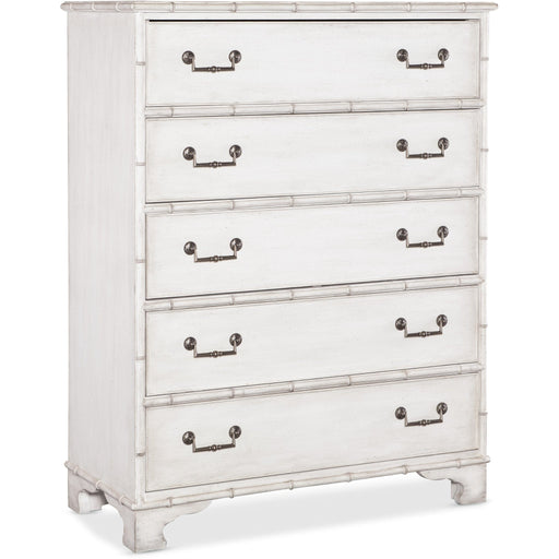 Hooker Furniture Dresser Hooker Furniture Bedroom Charleston 5 Drawer Whitewash Bamboo Chest