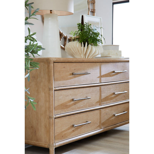 Hooker Furniture Dresser Hooker Furniture Bedroom Retreat Pole Rattan Wide 6 Drawer Dresser