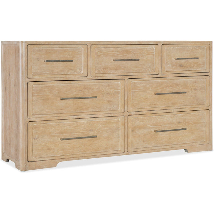 Hooker Furniture Dresser Hooker Furniture Bedroom Retreat Seven-Drawer Dresser