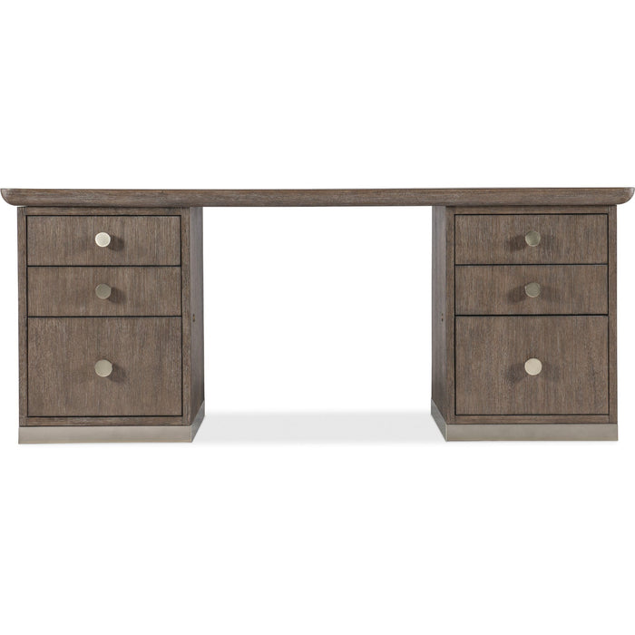 Hooker Furniture Executive Desk Home Office Dark Desk Modern Mood Executive by Hooker Furniture