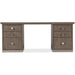 Hooker Furniture Executive Desk Home Office Dark Desk Modern Mood Executive by Hooker Furniture