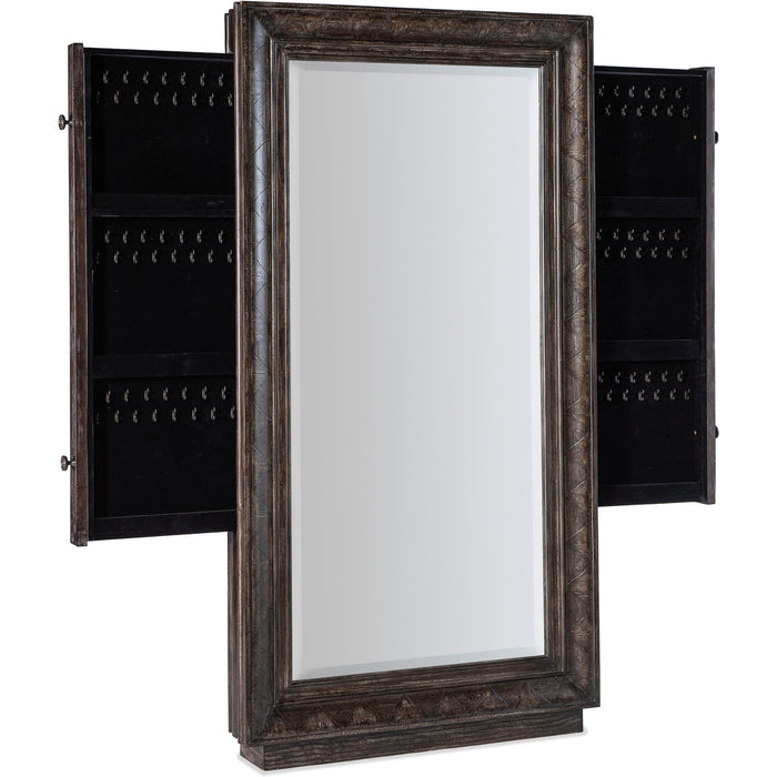 Hooker Furniture Mirror Hooker Furniture Accessories Traditions Floor Mirror w/hidden Jewelry Storage