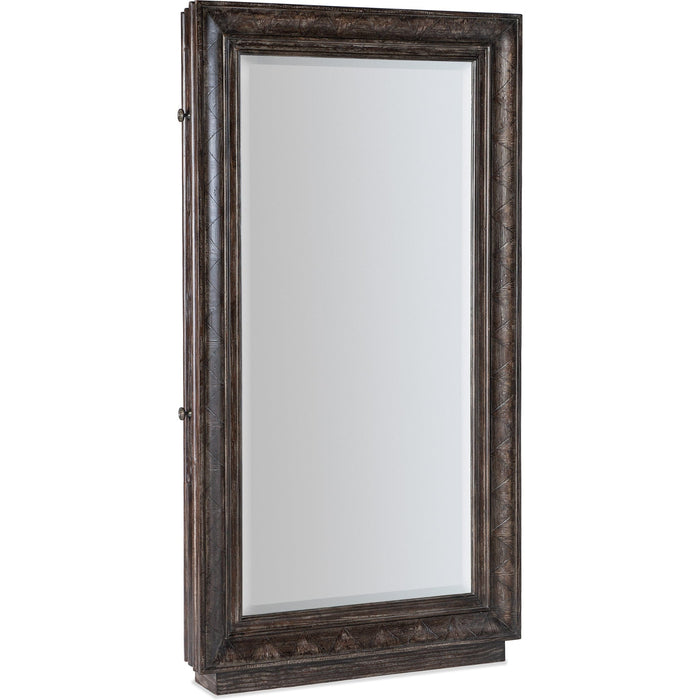 Hooker Furniture Mirror Hooker Furniture Accessories Traditions Floor Mirror w/hidden Jewelry Storage