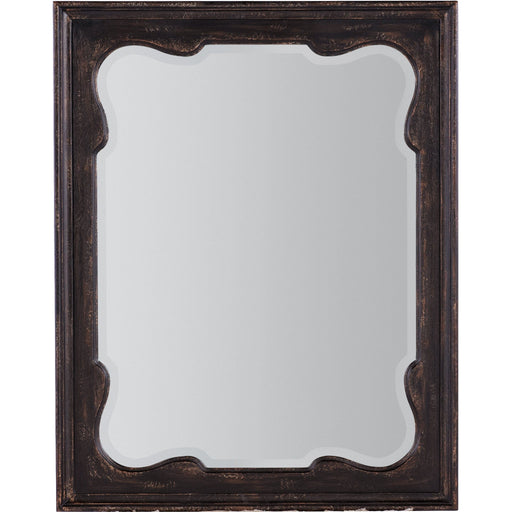 Hooker Furniture Mirror Hooker Furniture Bedroom Americana Black Wood Landscape Mirror