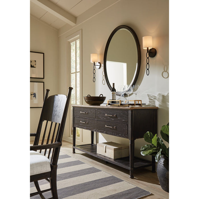 Hooker Furniture Mirror Hooker Furniture Bedroom Americana Grey Wood Oval Mirror