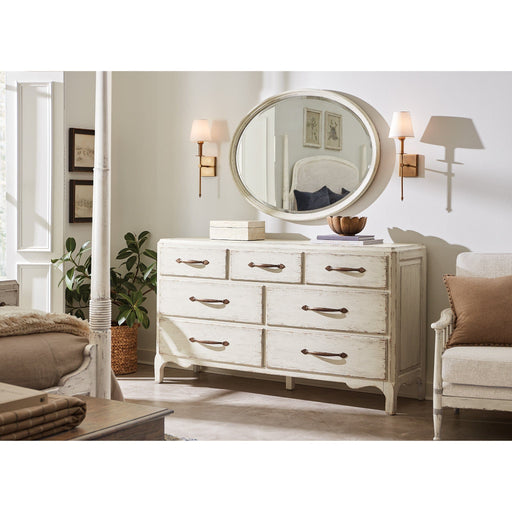 Hooker Furniture Mirror Hooker Furniture Bedroom Americana White Wood Oval Mirror