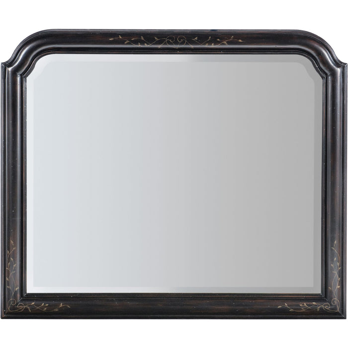 Hooker Furniture Mirror Hooker Furniture Bedroom Charleston Black Wood Mirror