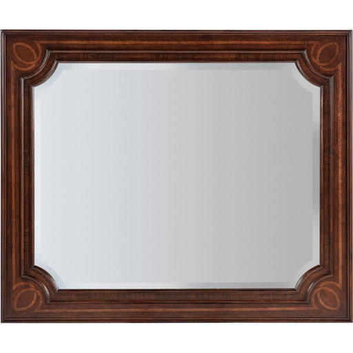 Hooker Furniture Mirror Hooker Furniture Bedroom Charleston Dark Wood Landscape Mirror