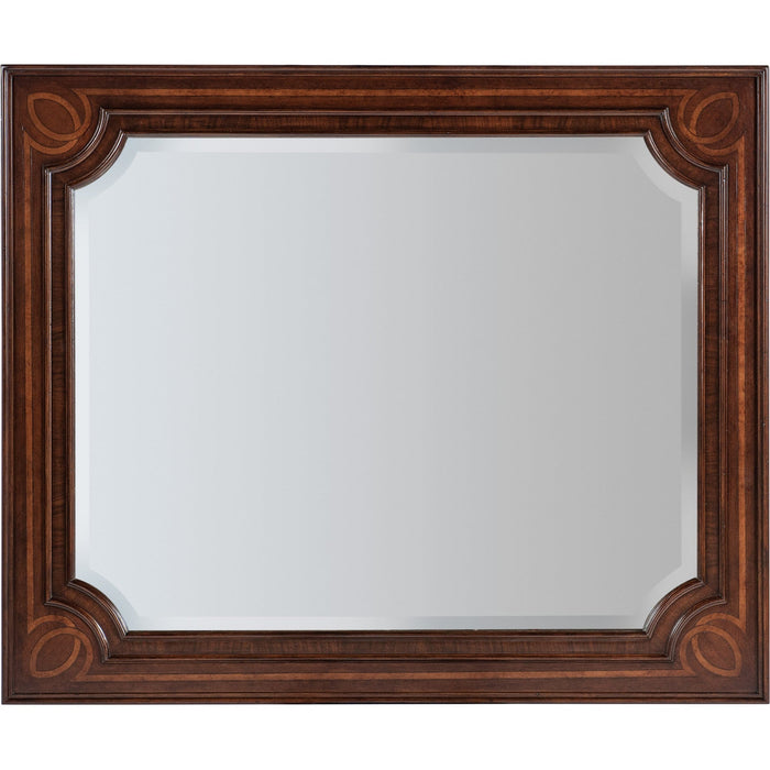 Hooker Furniture Mirror Hooker Furniture Bedroom Charleston Dark Wood Landscape Mirror