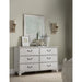 Hooker Furniture Mirror Hooker Furniture Bedroom Charleston White Wood Landscape Mirror