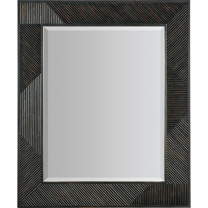 Hooker Furniture Mirror Hooker Furniture Bedroom Retreat Black Wood Landscape Mirror