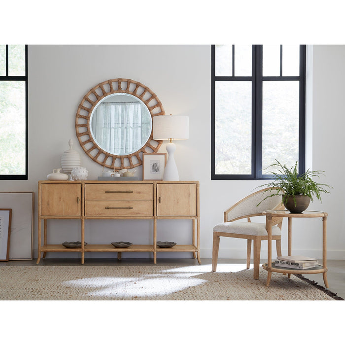 Hooker Furniture Mirror Hooker Furniture Bedroom Retreat Pole Rattan Round Accent Mirror