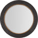 Hooker Furniture Mirror Hooker Furniture Big Sky Grey Wood Round Accent Mirror