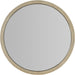 Hooker Furniture Mirror Hooker Furniture Cascade Light Wood Round Mirror