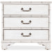 Hooker Furniture Nightstand Hooker Furniture Bedroom Charleston 3 Drawer White Bamboo Nightstand