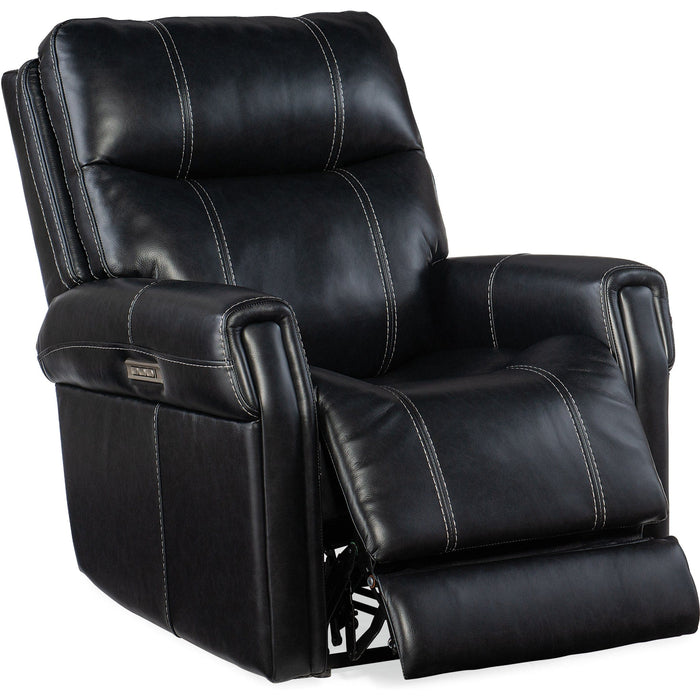 Hooker Furniture Recliner Hooker Furniture Black Carroll Power Recliner