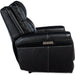 Hooker Furniture Recliner Hooker Furniture Black Carroll Power Recliner