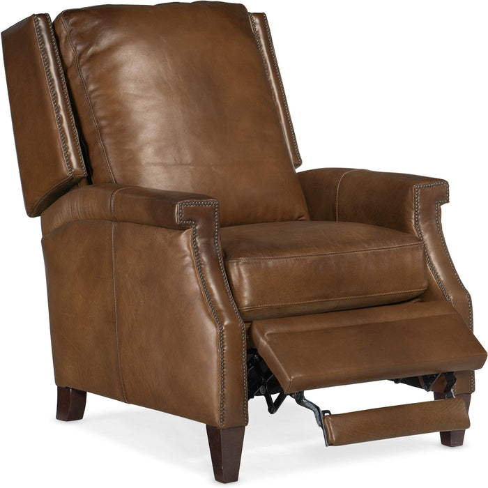 Hooker Furniture Recliner Hooker Furniture Brown Collin Manual Push Back Recliner