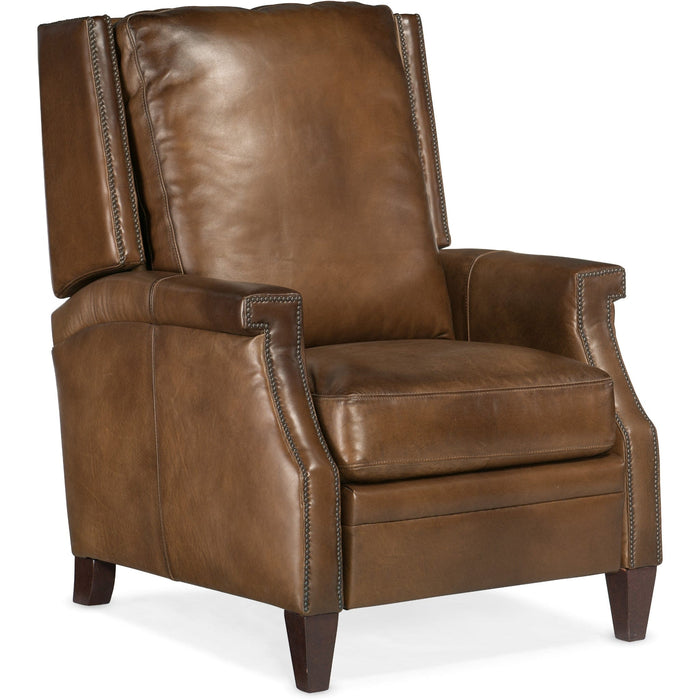 Hooker Furniture Recliner Hooker Furniture Brown Collin Manual Push Back Recliner