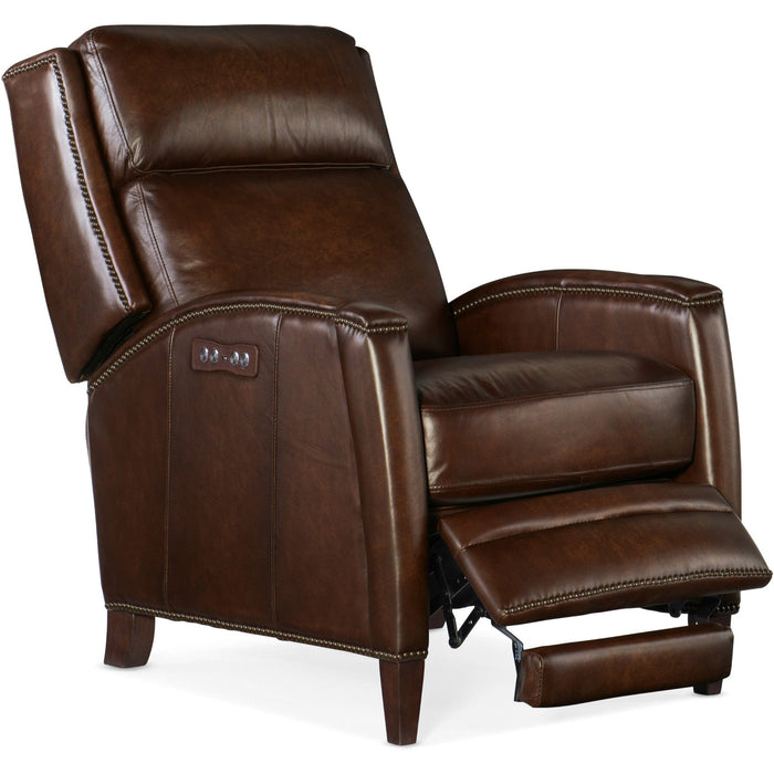 Hooker Furniture Recliner Hooker Furniture Brown Declan PWR Recliner