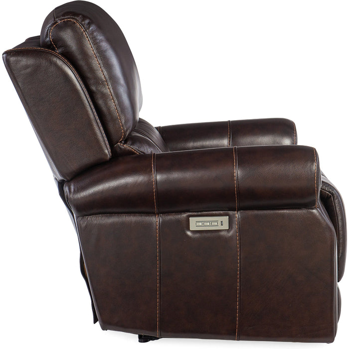 Hooker Furniture Recliner Hooker Furniture Brown Eisley Power Recliner