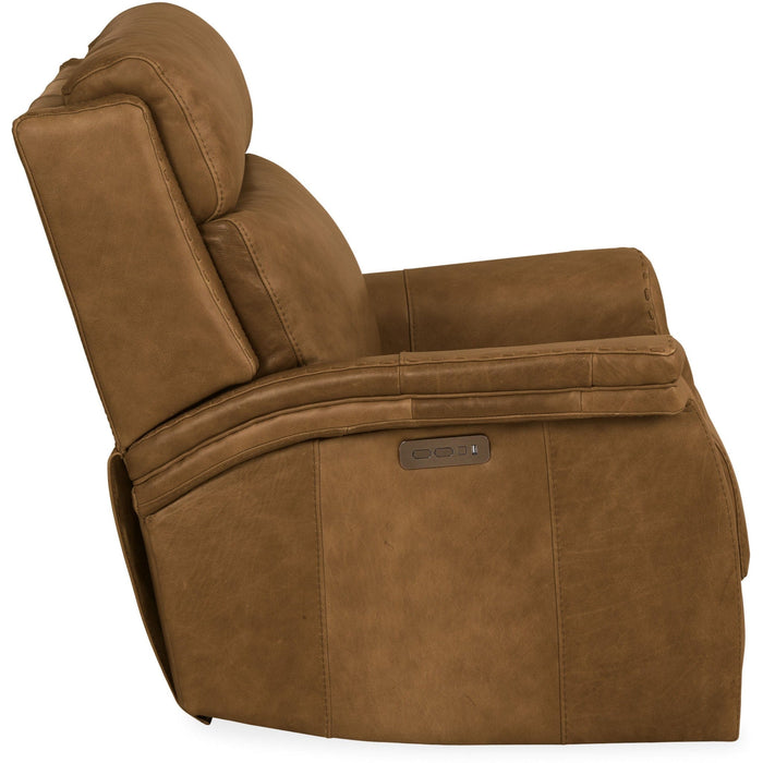 Hooker Furniture Recliner Hooker Furniture Brown Poise Power Recliner