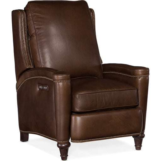 Hooker Furniture Recliner Hooker Furniture Brown Rylea PWR Recliner