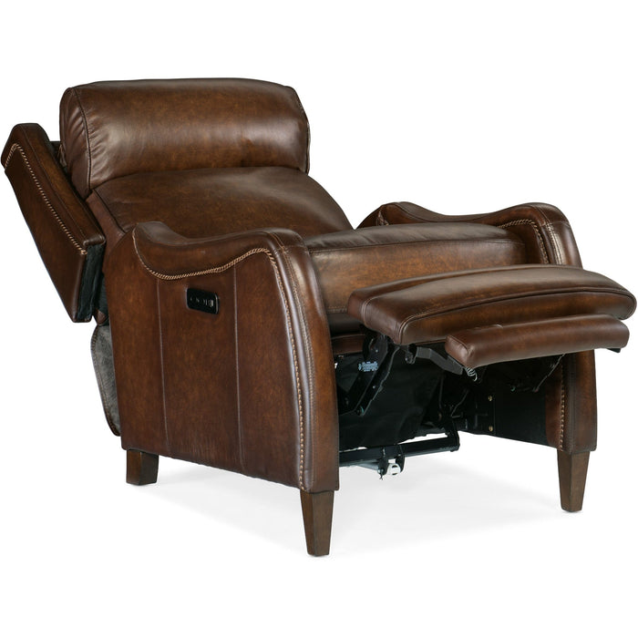 Hooker Furniture Recliner Hooker Furniture Brown Stark PWR Recliner