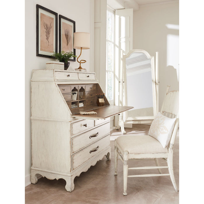 Hooker Furniture Secretary Hooker Furniture Antique White Wood Home Office Americana Secretary